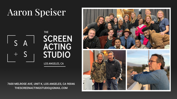 Images Aaron Speiser - The Screen Acting Studio