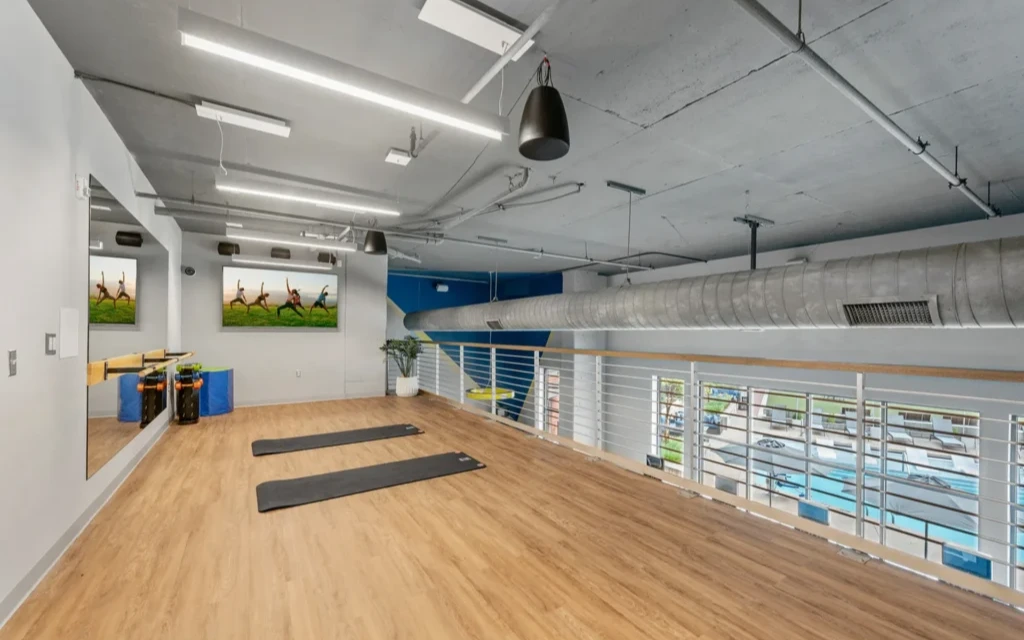 24-hour Fitness Center with Yoga