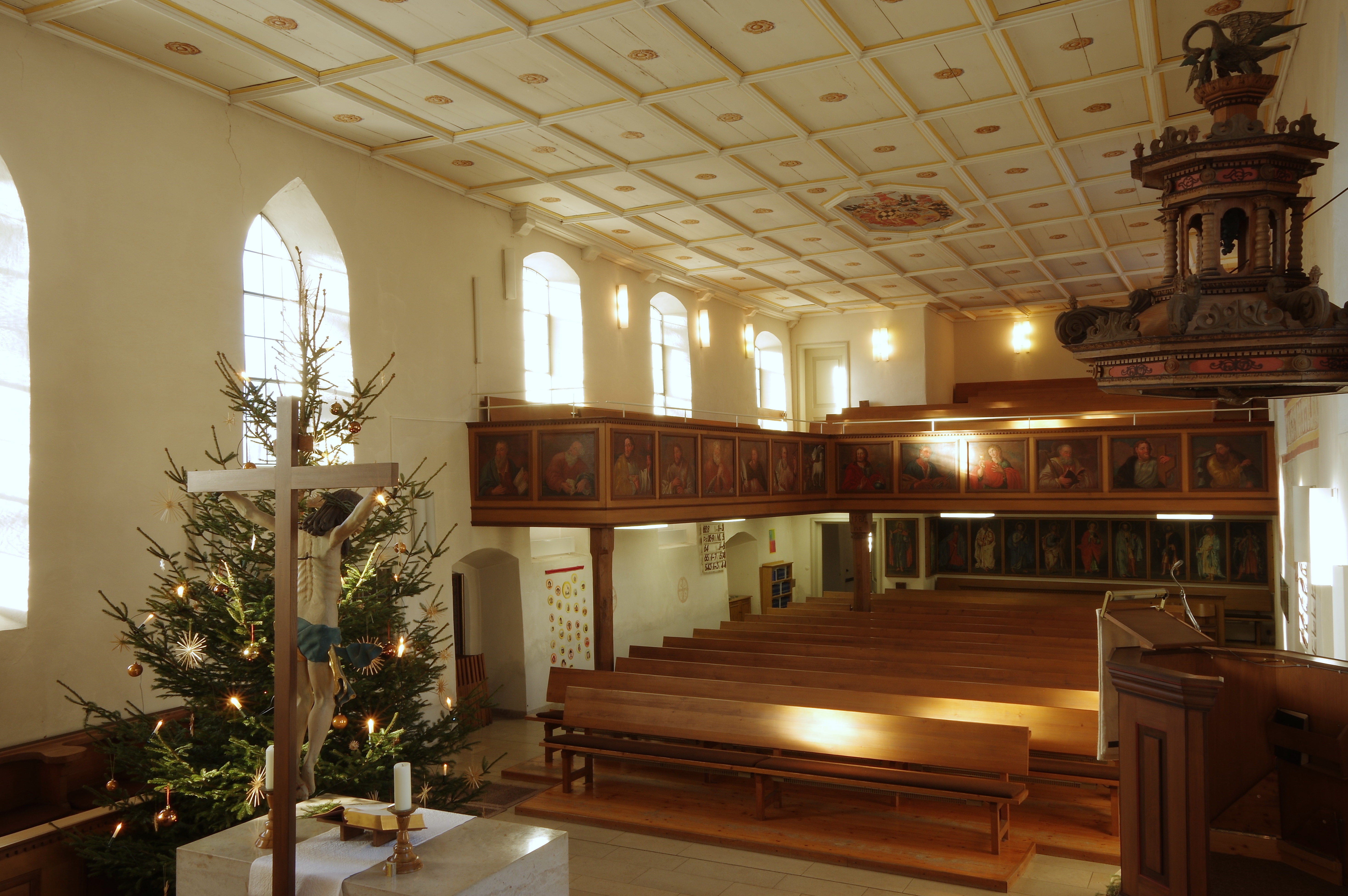 Nikolauskirche - Evangelische Kirchengemeinde Gerstetten, Untere Kirchstraße 5 in Gerstetten