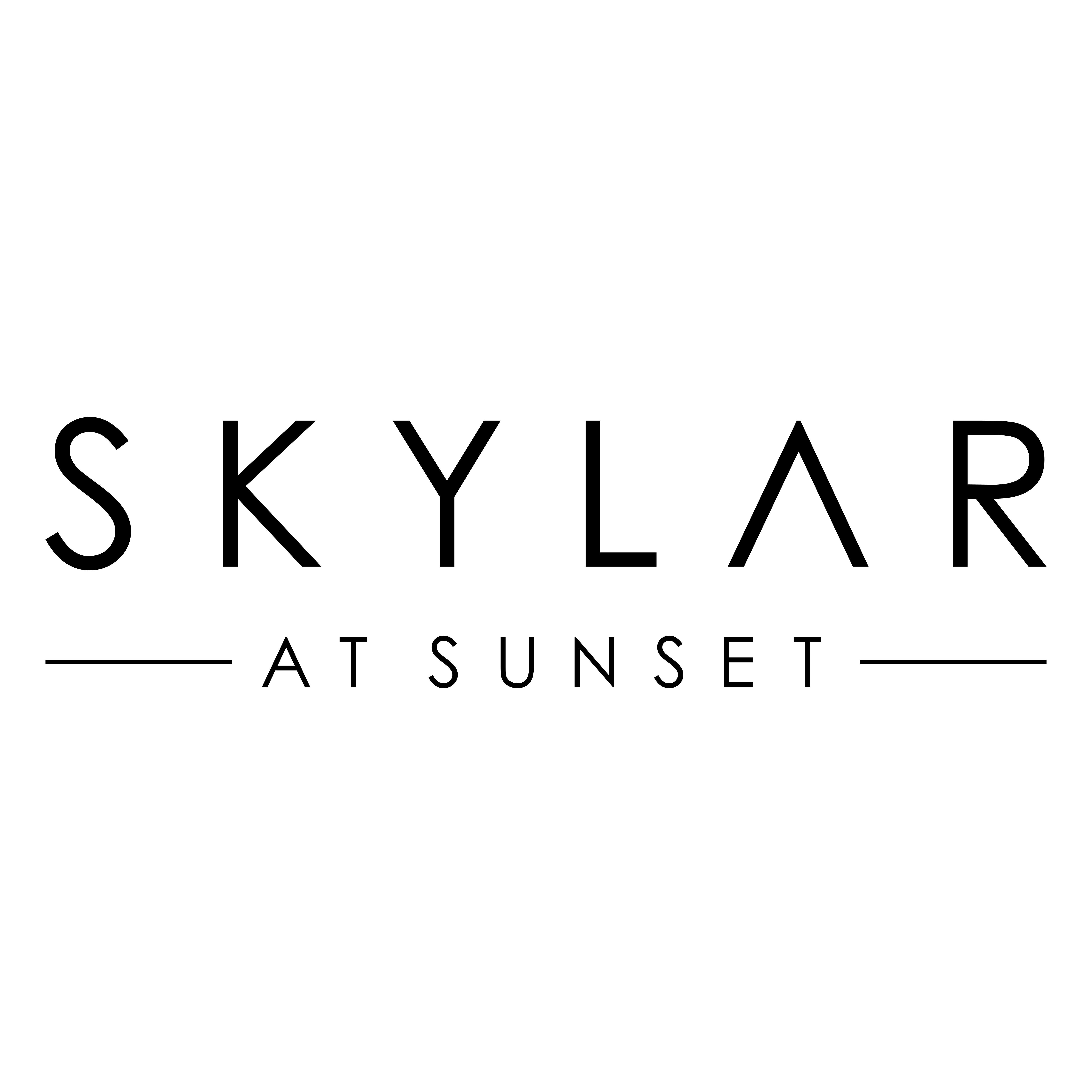 Skylar At Sunset