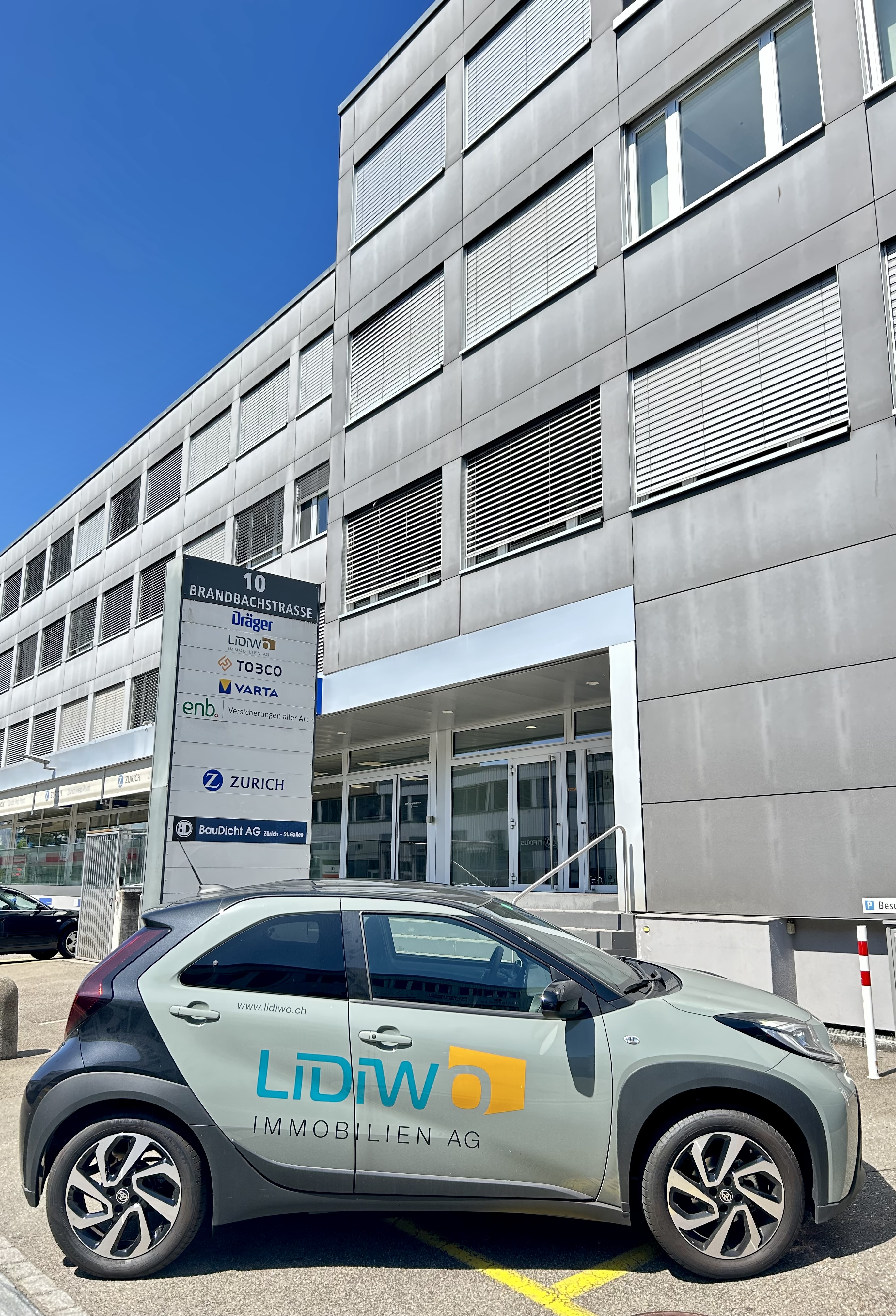 LIDIWO Immobilien AG, Brandbachstrasse 10 in Dietlikon
