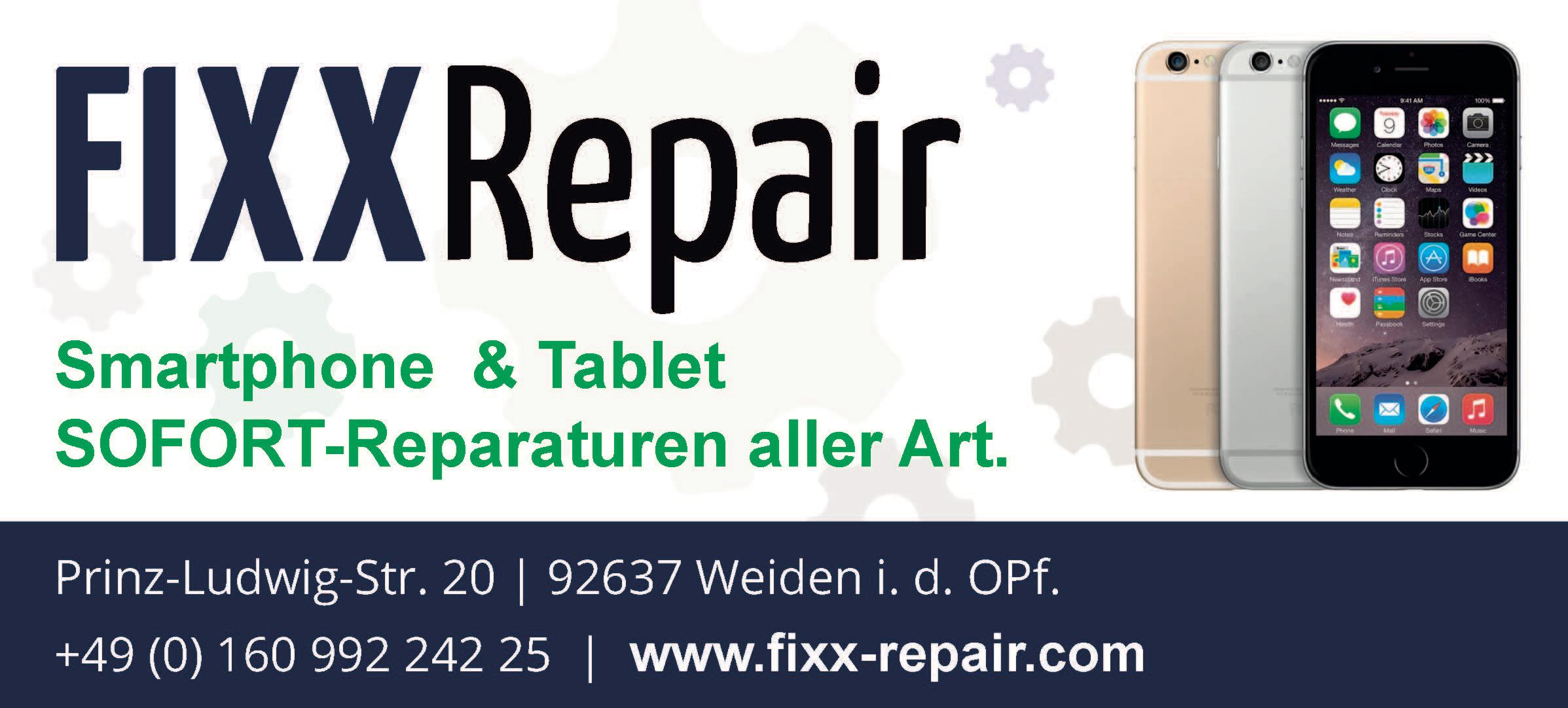 FIXX Repair - Inhaber Stephan Schultes, Prinz-Ludwig-Straße 20 in Weiden