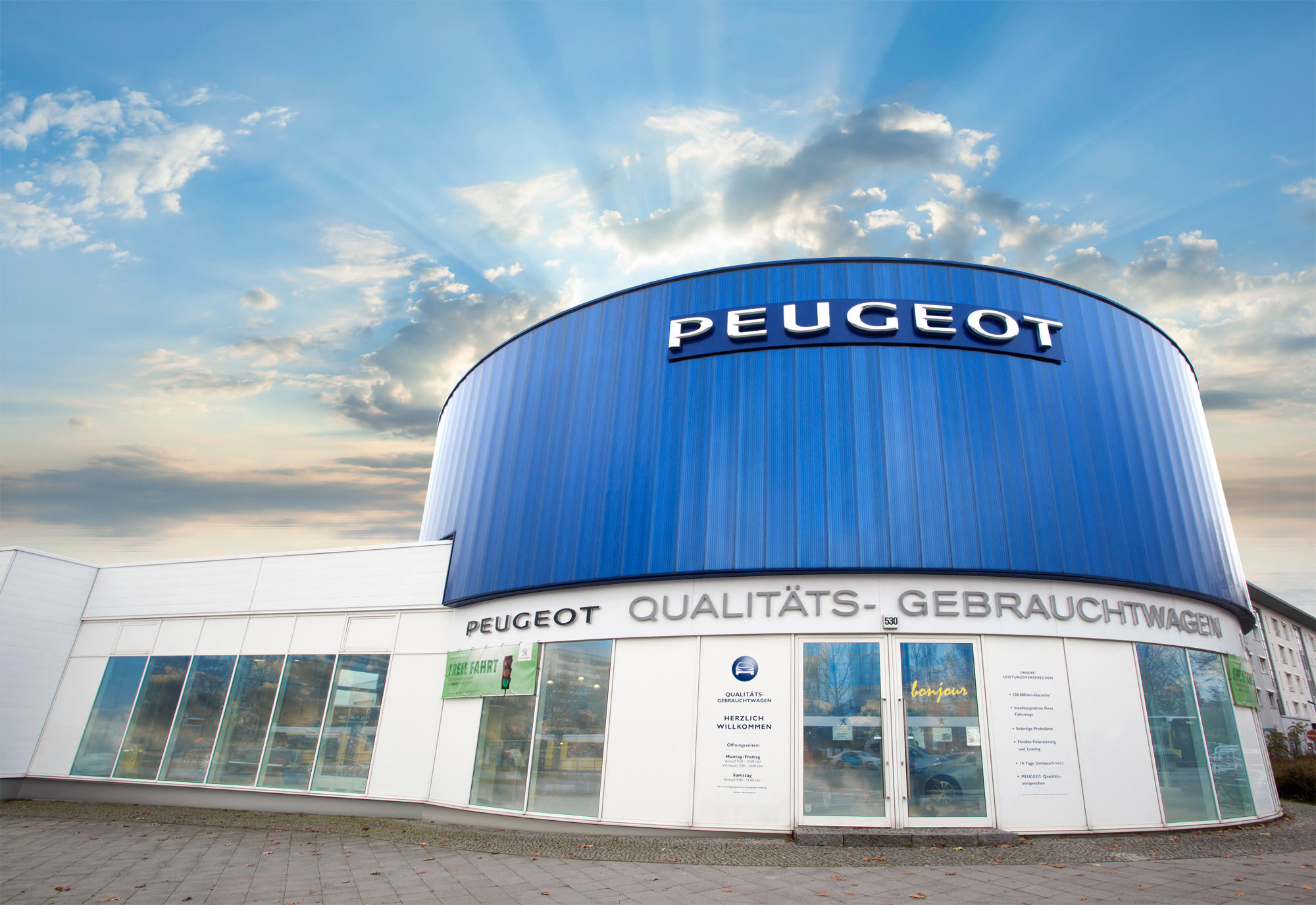 Peugeot PSA Retail Berlin Marzahn, Landsberger Allee 530 in Berlin