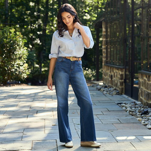 Effortless fall styles starts with a great pair of jeans.