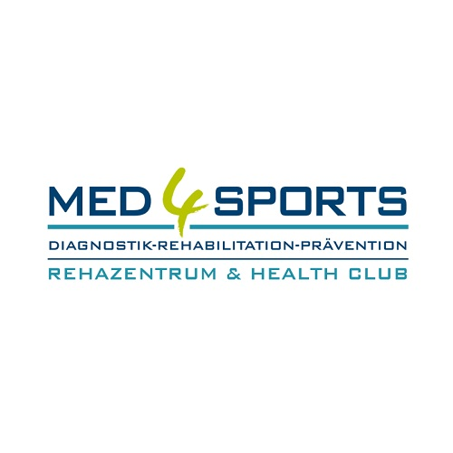 Logo MED4SPORTS Rehazentrum & Health Club