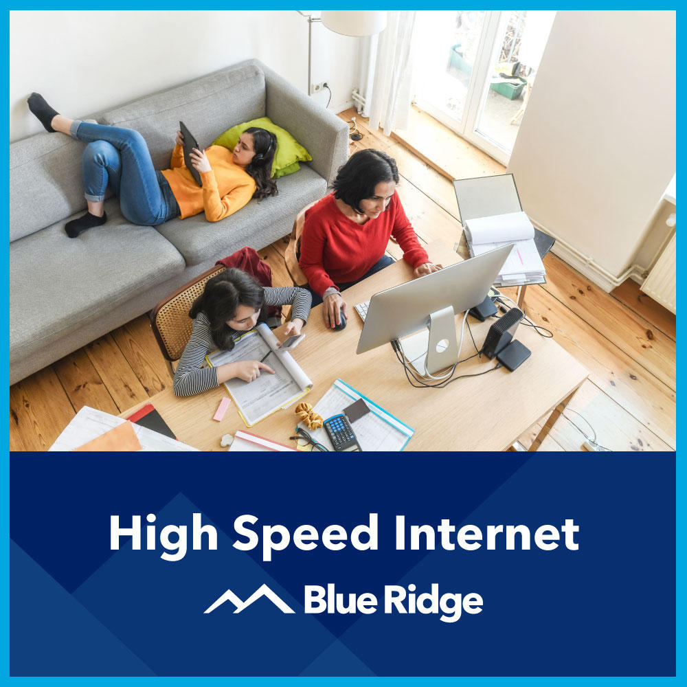 High-speed internet up to one gig.
