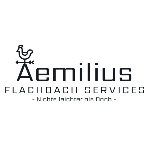 Logo Aemilius Flachdach Services - Dachbegrünung, Dachwartung & Kollektivschutz