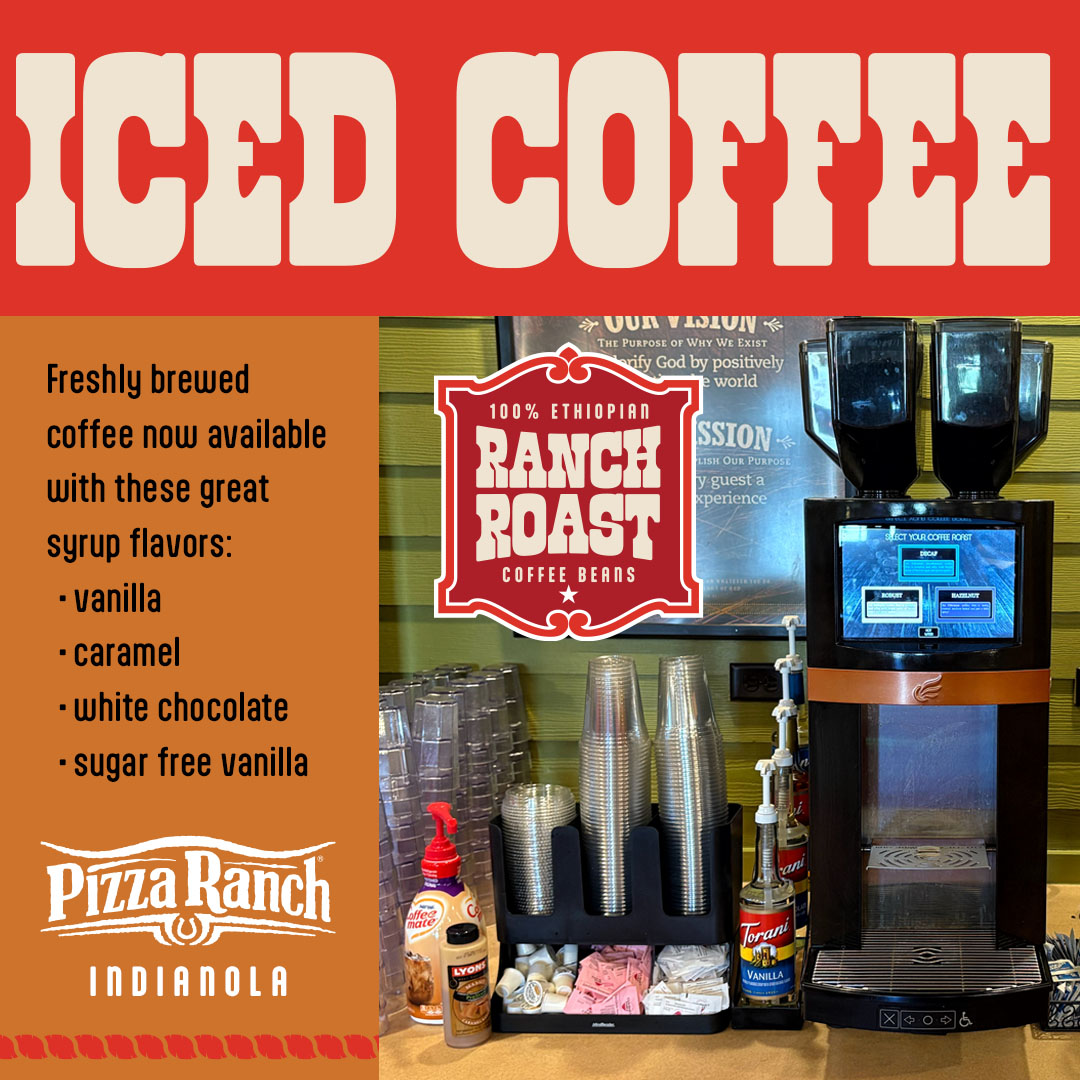 NEW: Iced Coffee at the Buffet!