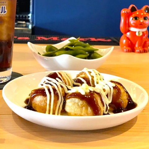 Images シャンパンとたこ焼き 月と蛸