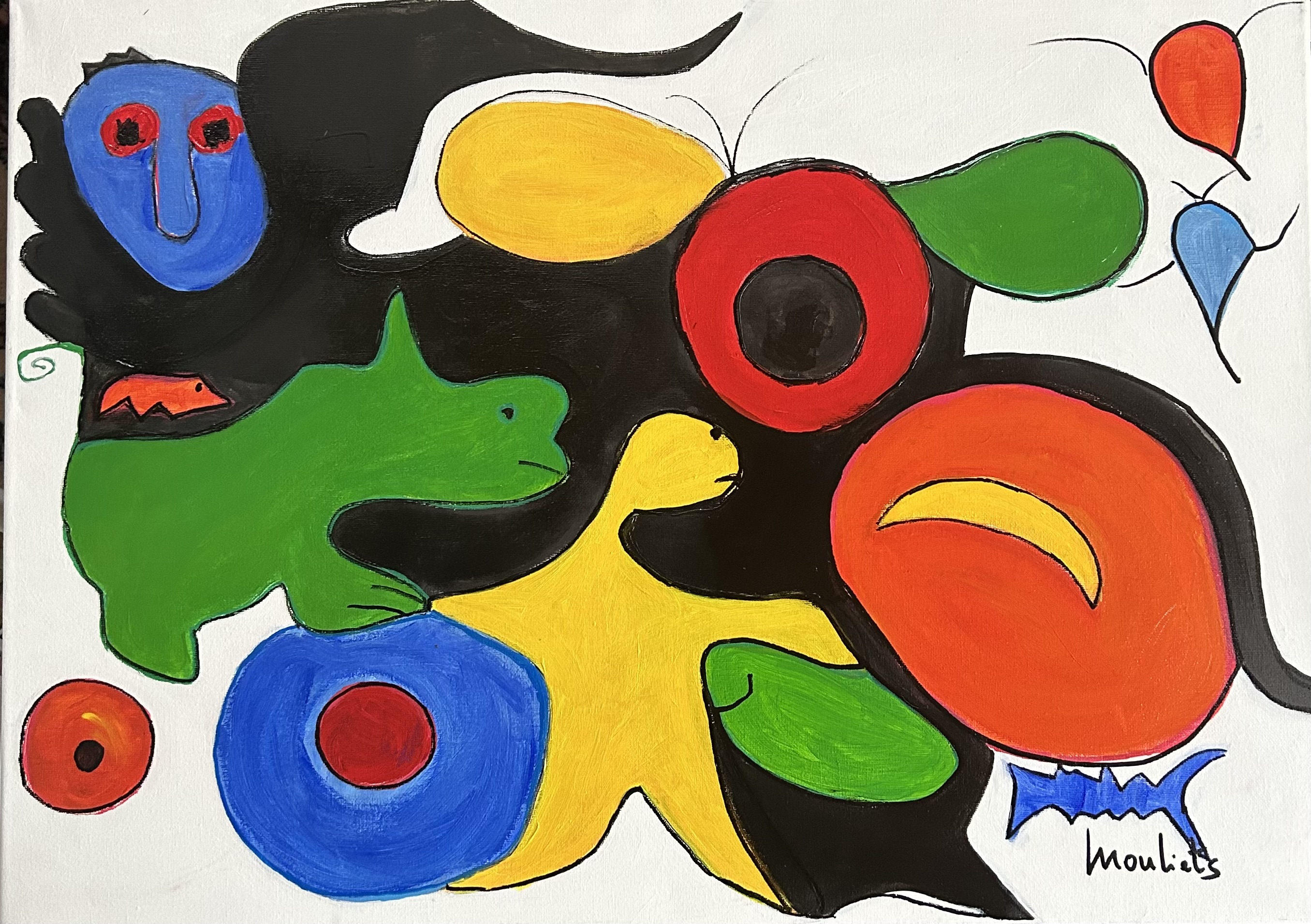 Images Artiste peintre Mouliets Mariam