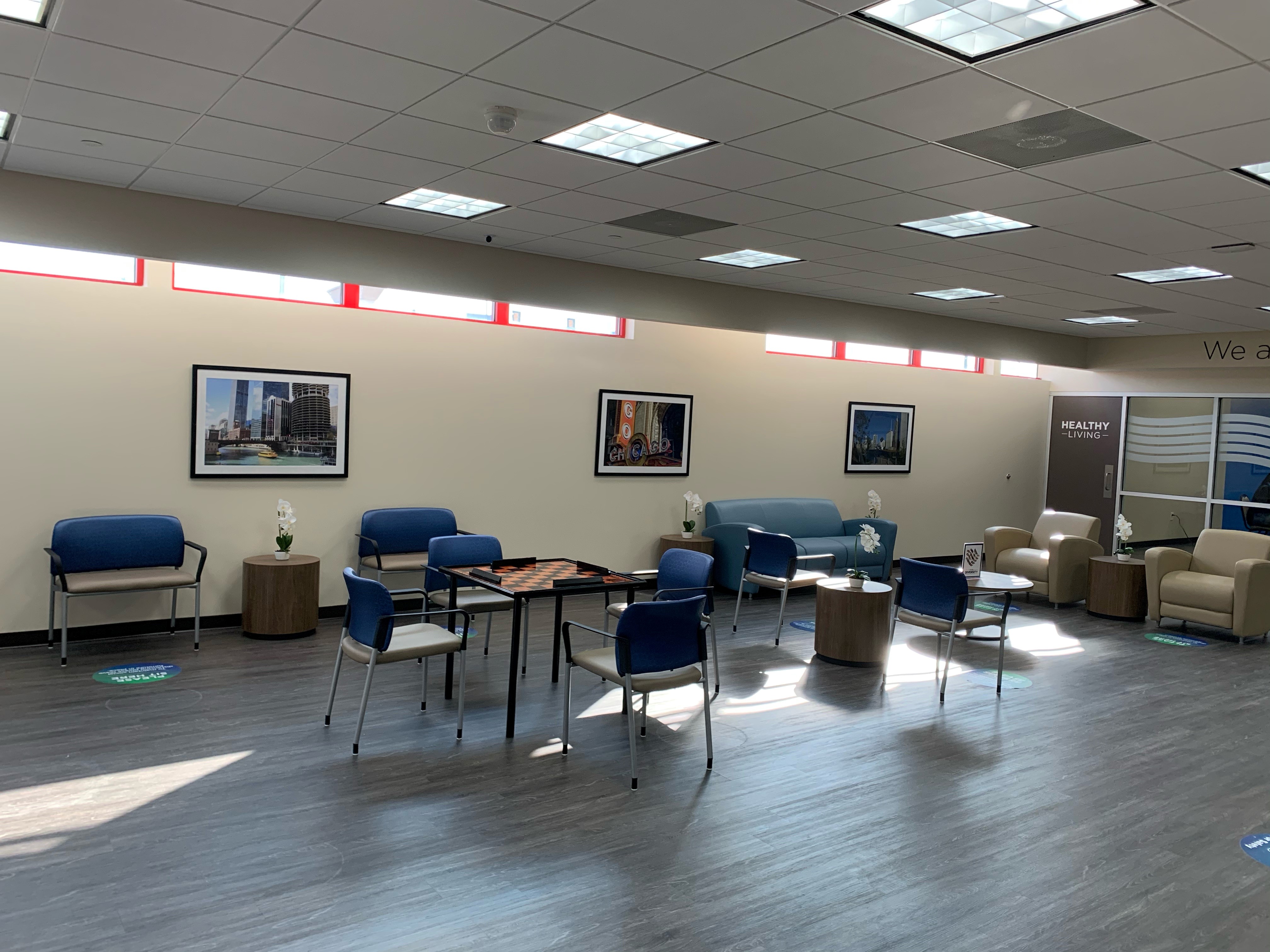 JenCare Senior Medical Center Waiting Area Interior
