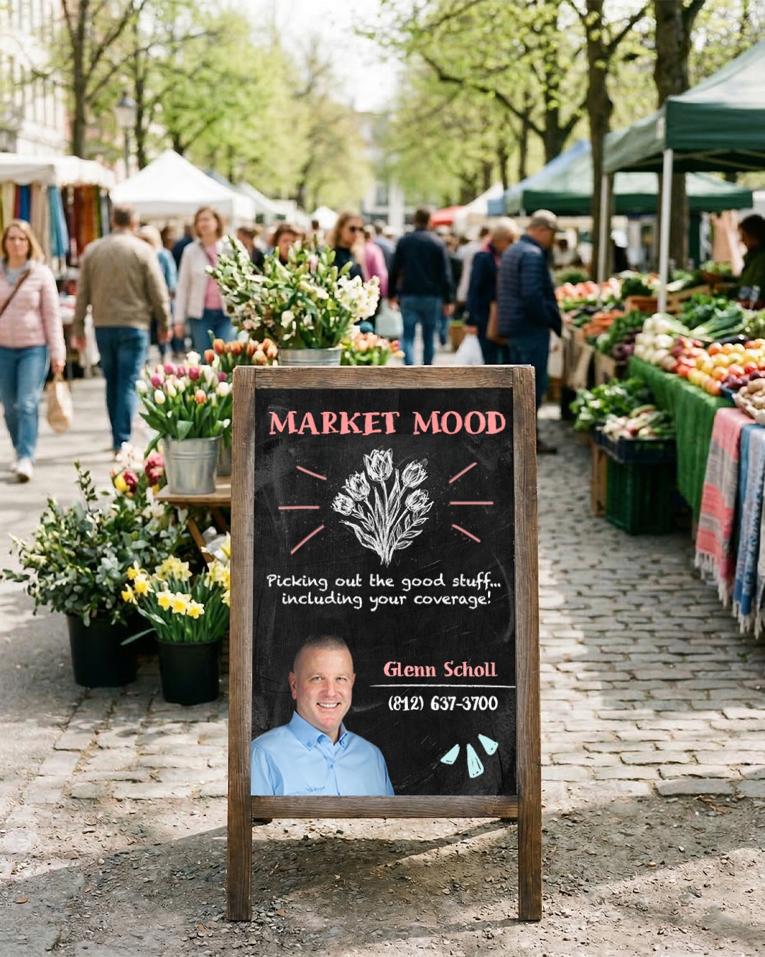 Fresh picks only! Flowers, produce&hellip; and maybe a quick coverage check while you&rsquo;re at it.