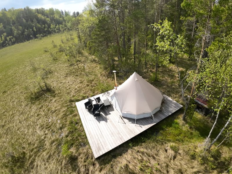 Küttega rabatelgid ehk glamping