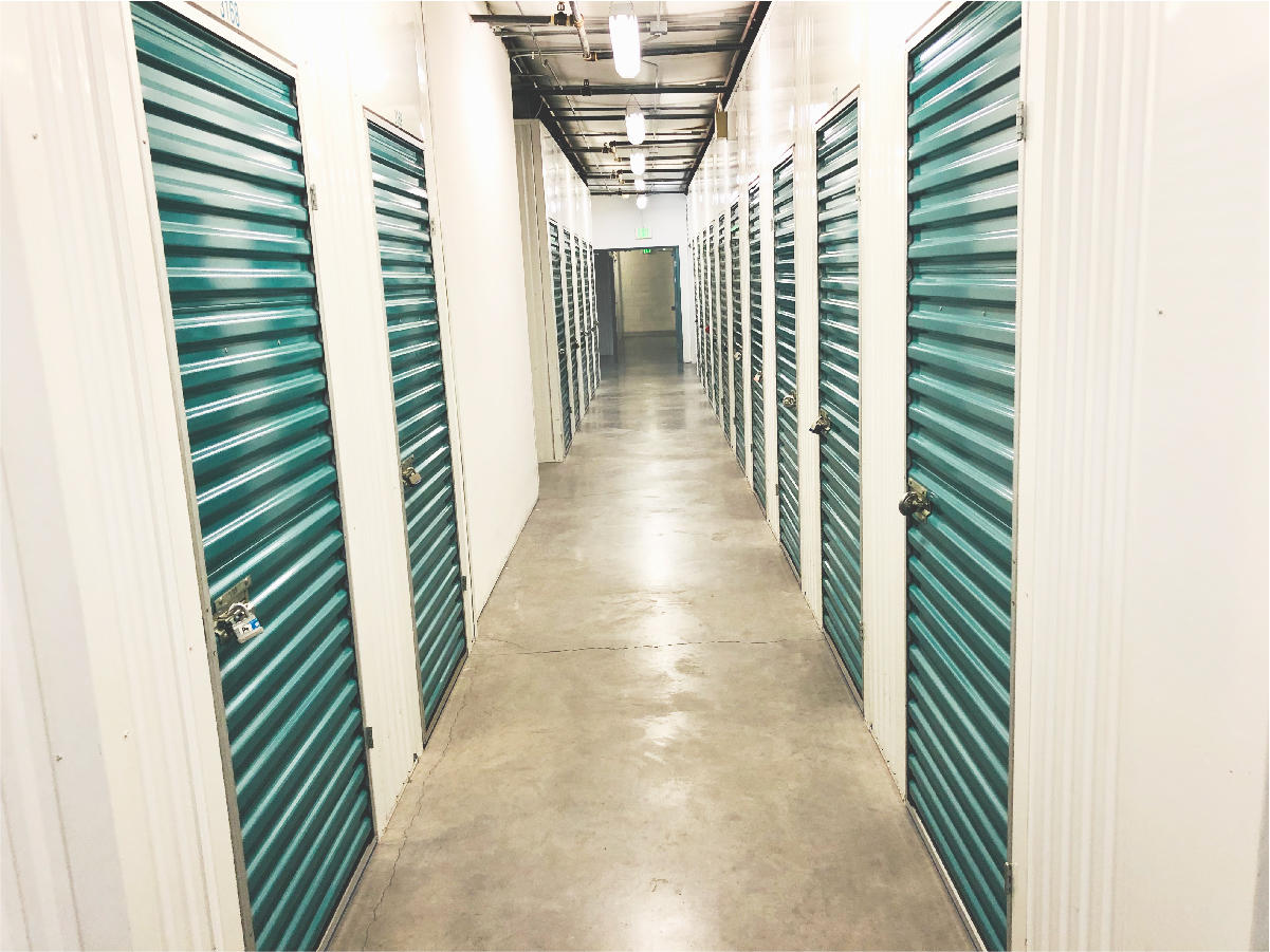 Bay Area Self Storage Redwood City Interior Storage Hallway