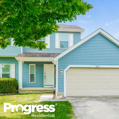 This Progress Residential home for rent is located near Columbus OH