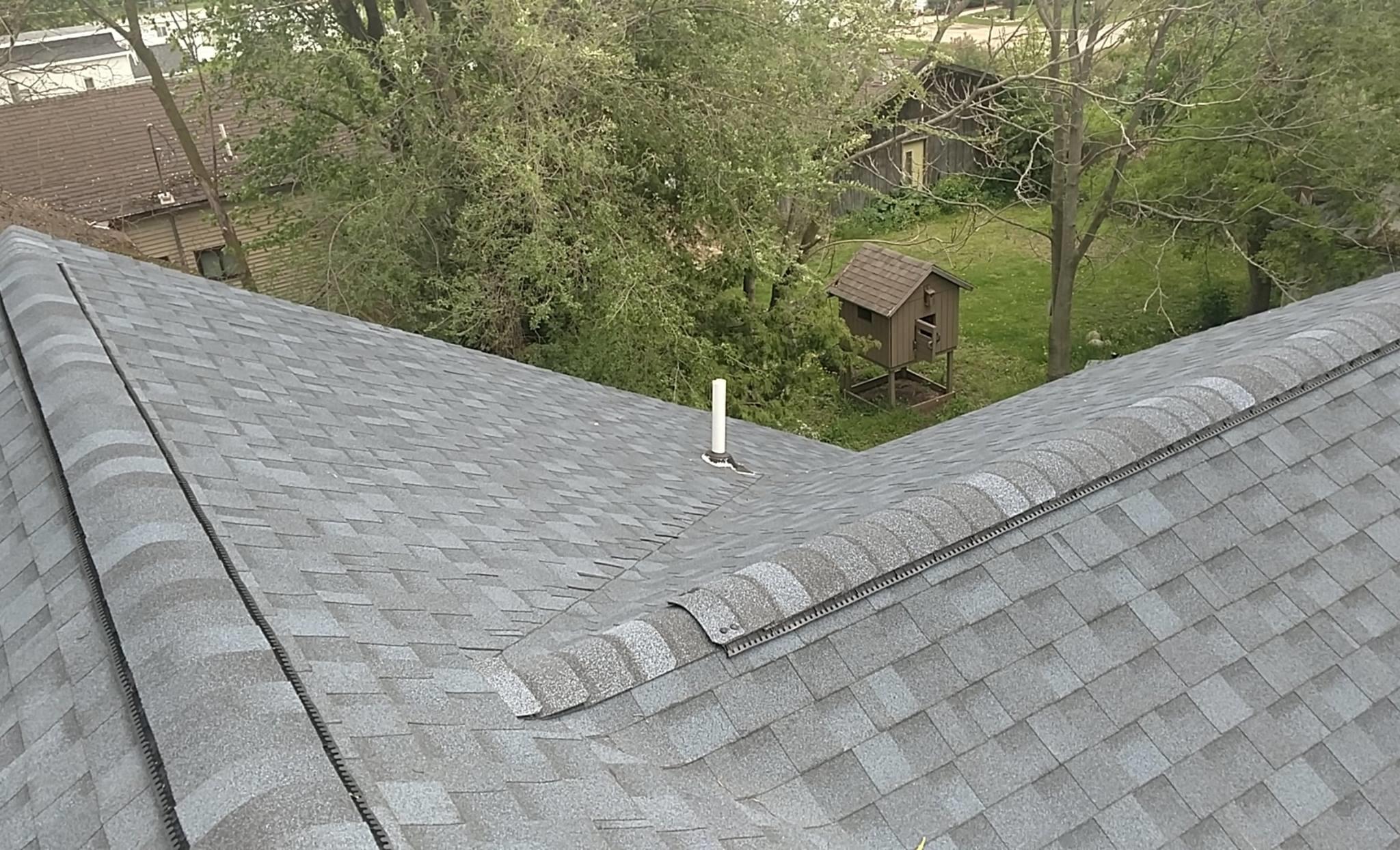 New roof in Riverdale, MI