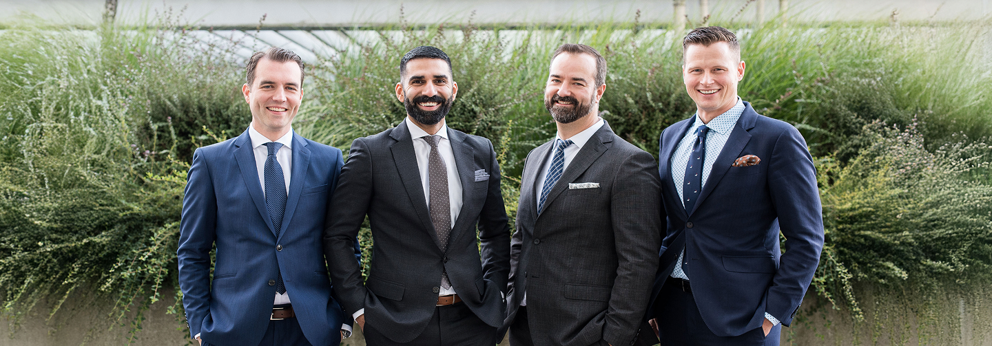 Jason Gifford, Kinny Dhaliwal, Chris Weiers, and James Law.