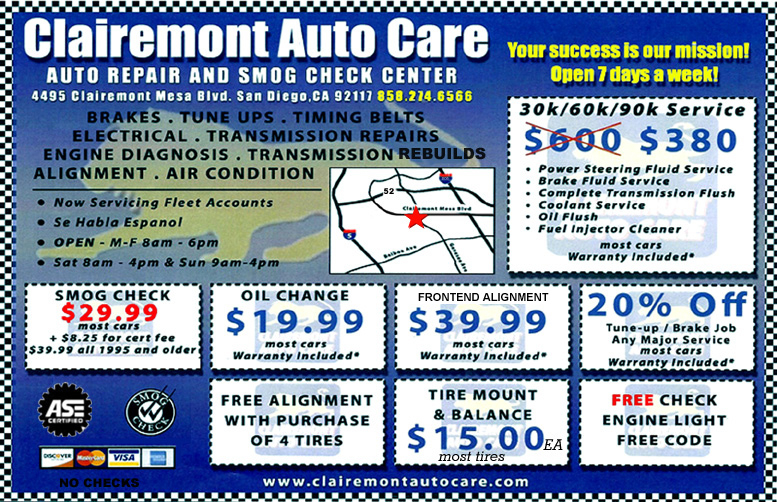 Images Clairemont Auto Care