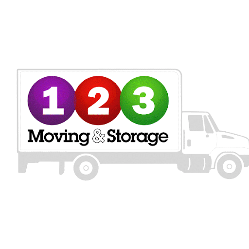 123 Moving and Storage Logo