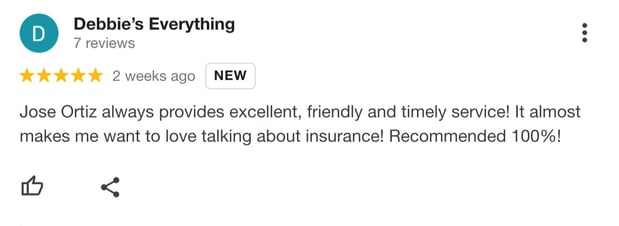 Images Jose Ortiz at Comparion Insurance Agency