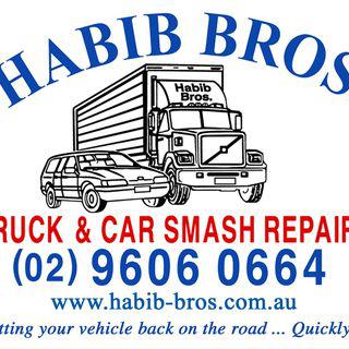 Habib Bros Truck and Car Smash Repairs Logo