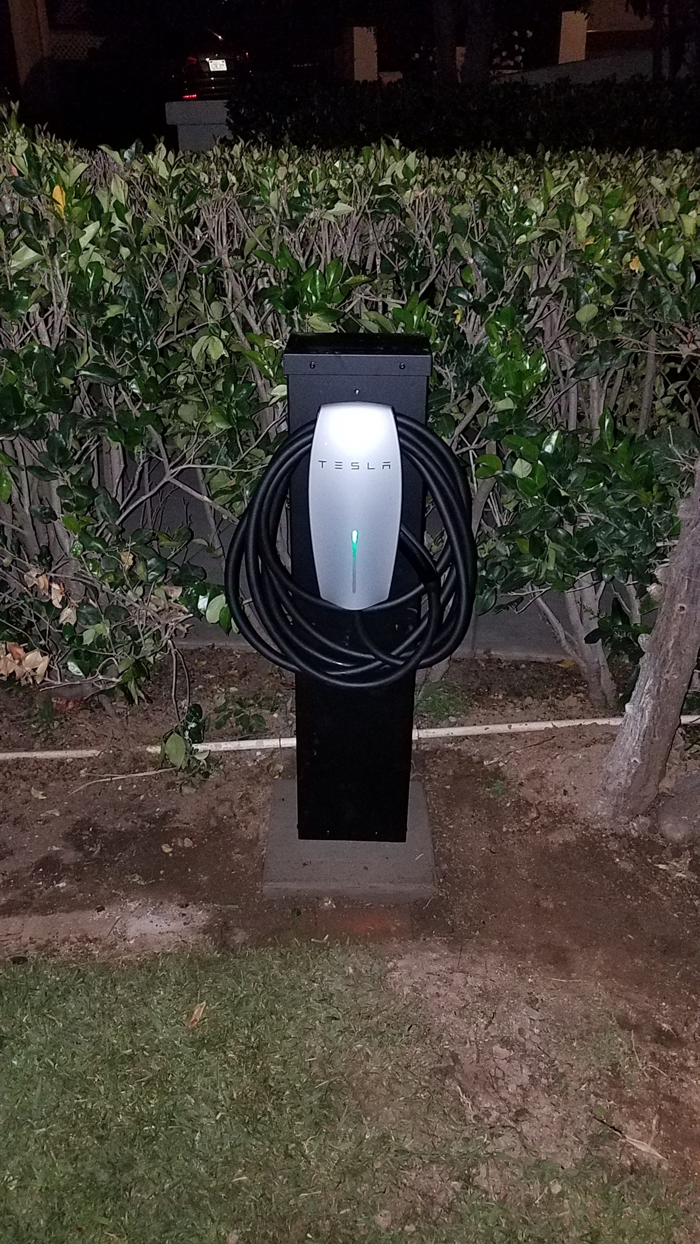 Carport EV charger