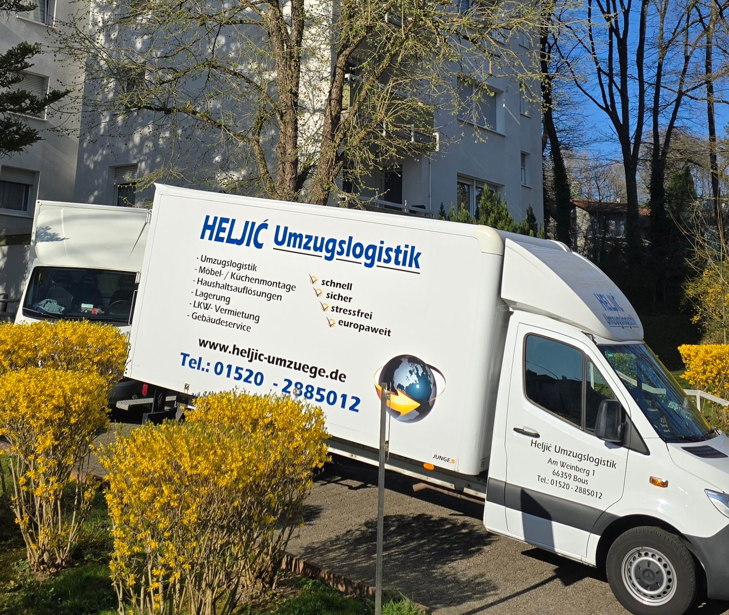 Heljic Umzüge & Gebäudeservice, Am Weinberg 1 in Bous