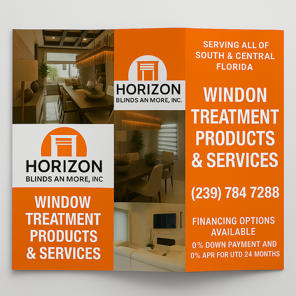 Blinds 
Indoor and Outdoor 
Call us to schedule your FREE estimate at (786) 597-1085. 