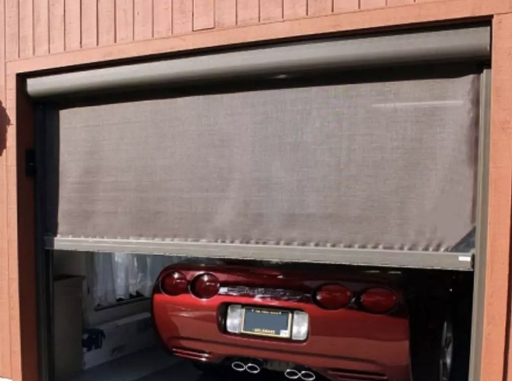 Stoett Industries | Residential Retractable Garage Screen