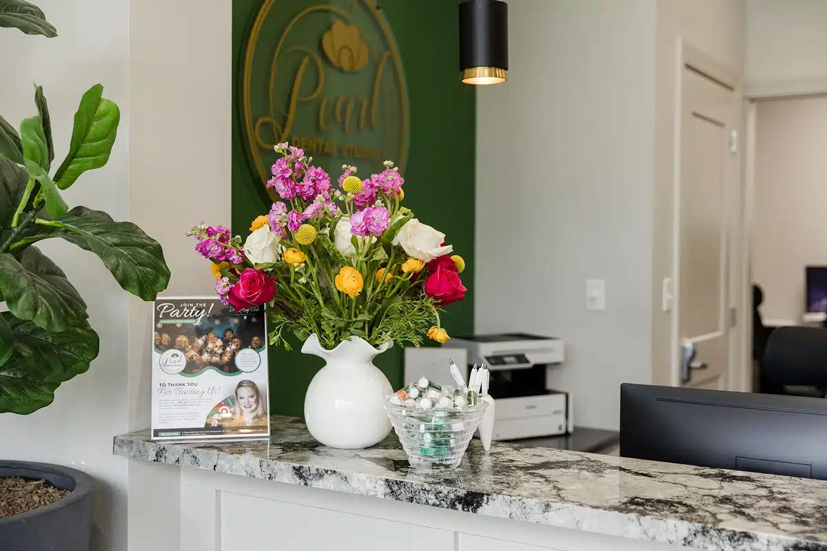 Pearl Dental Studio Office Reception