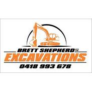 Brett Shepherd Excavations Logo