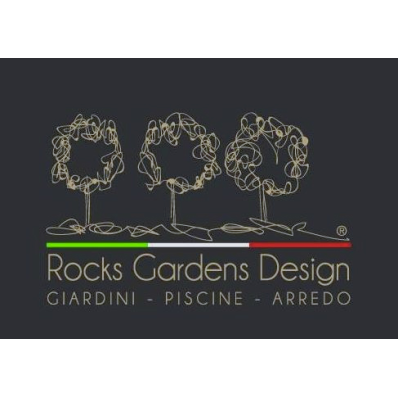 Rocks Gardens Design Logo