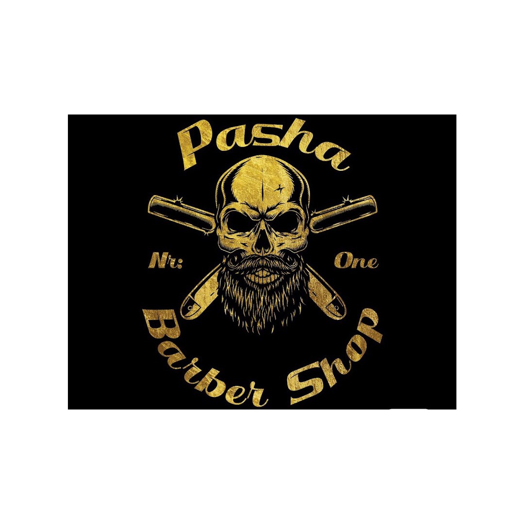 Pasha Barber Shop Logo