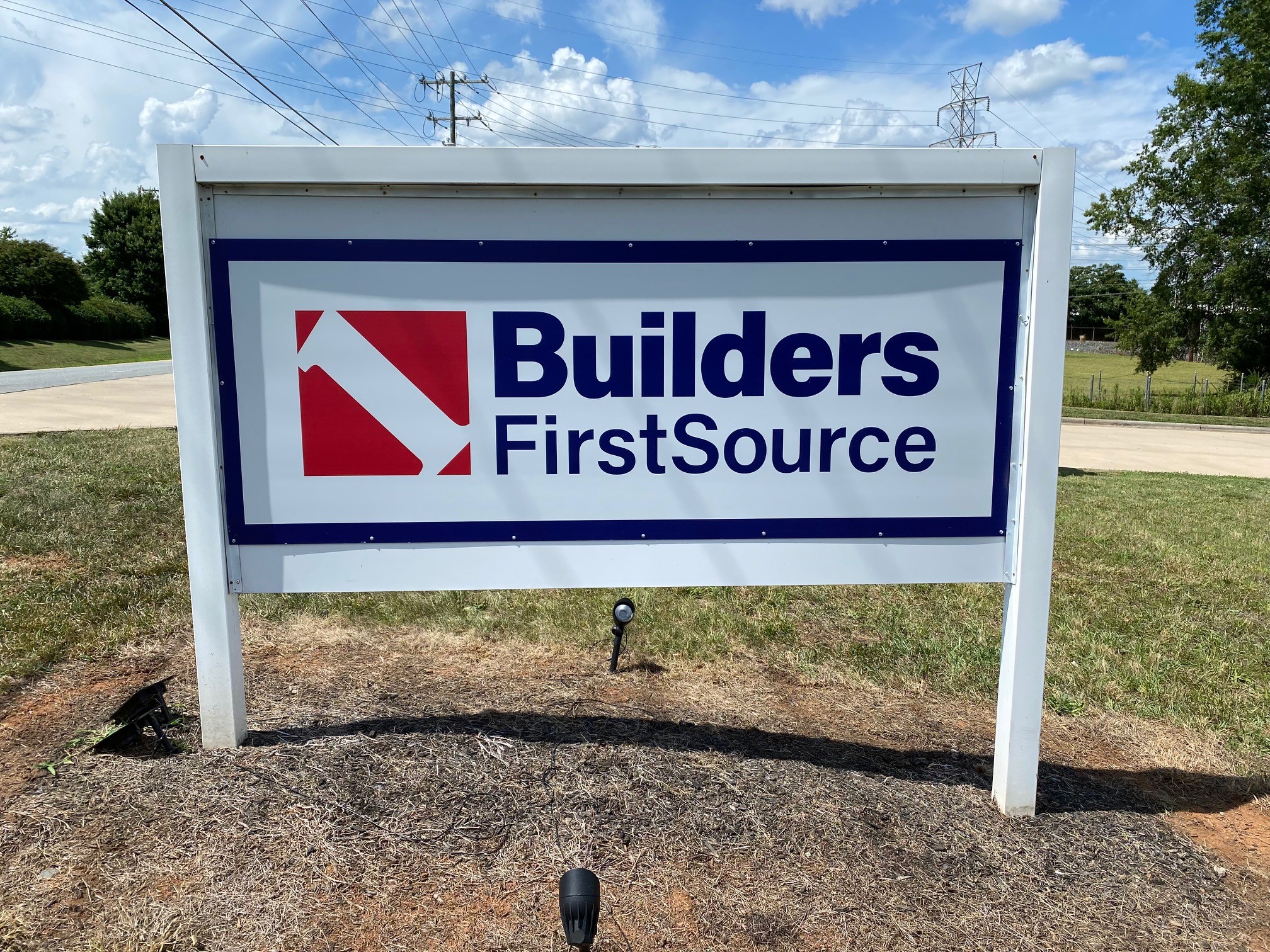 Builders FirstSource Clemmons, North Carolina Yard Sign