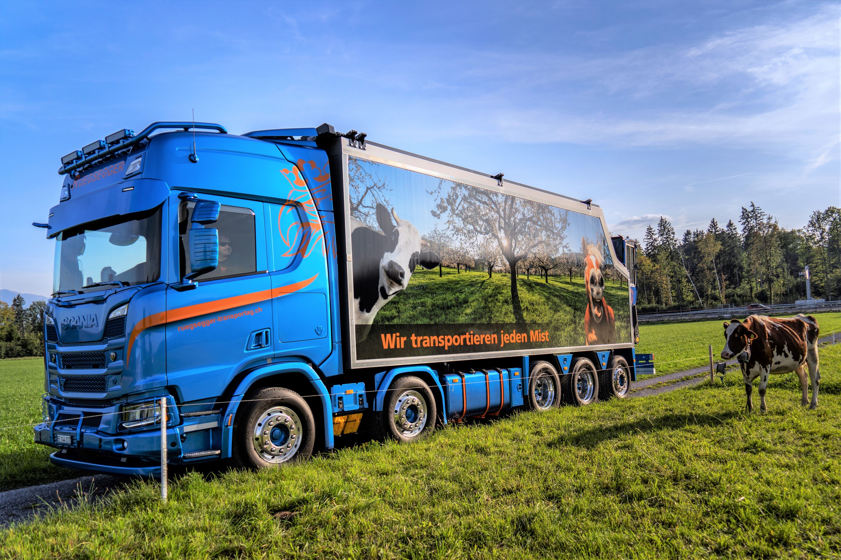 Bilder Rüegsegger Transport AG Ch. + J. Rüegsegger