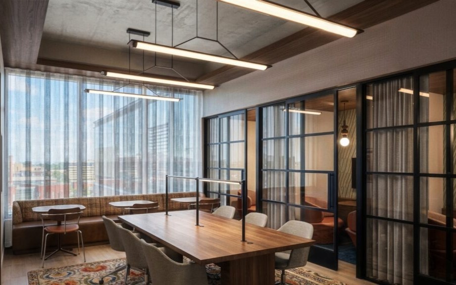 Full Coworking & Library Floor Plus Private Study Rooms, Meeting Rooms & Work Suites
