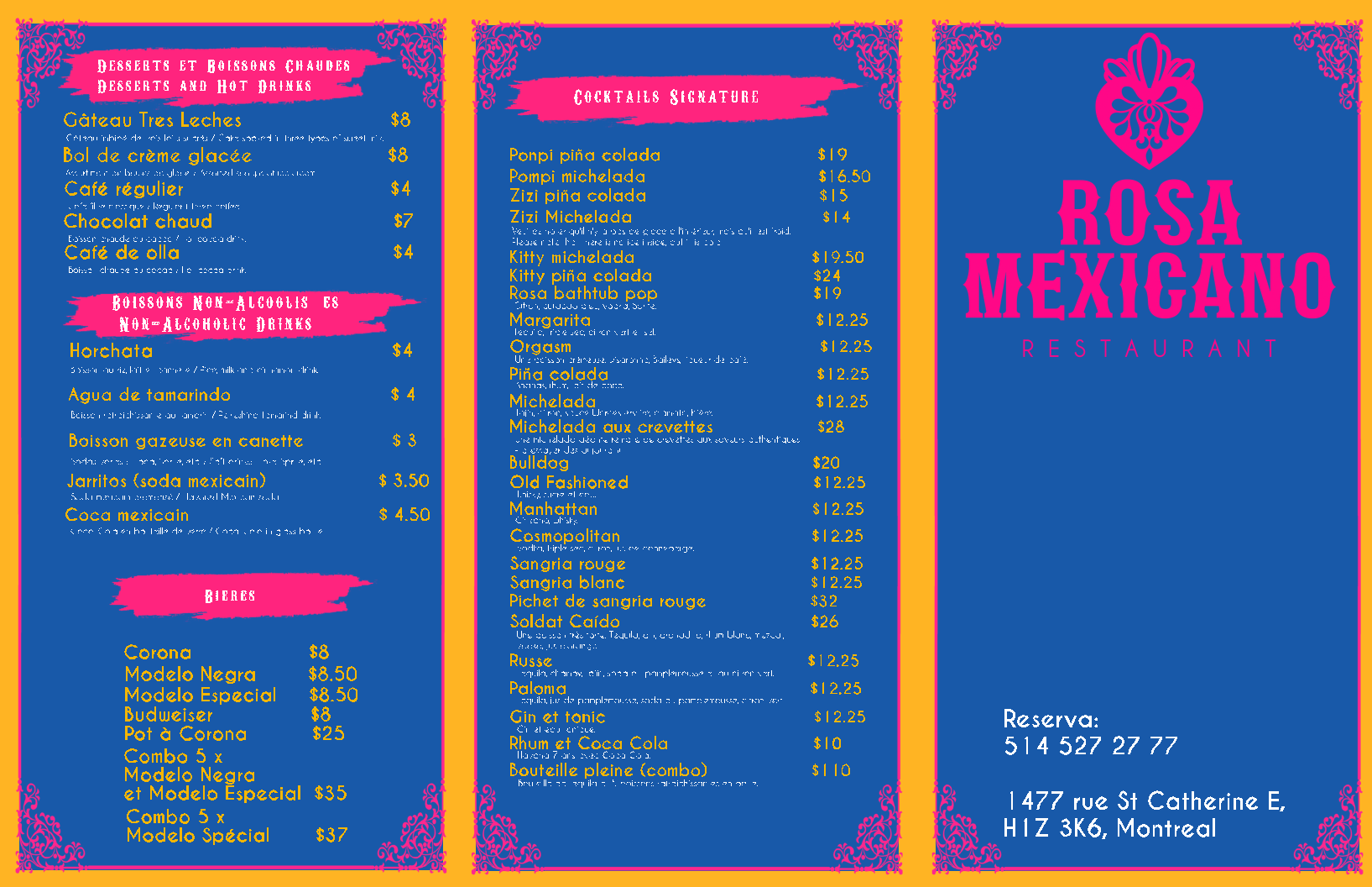 Images Rosa mexicano montreal