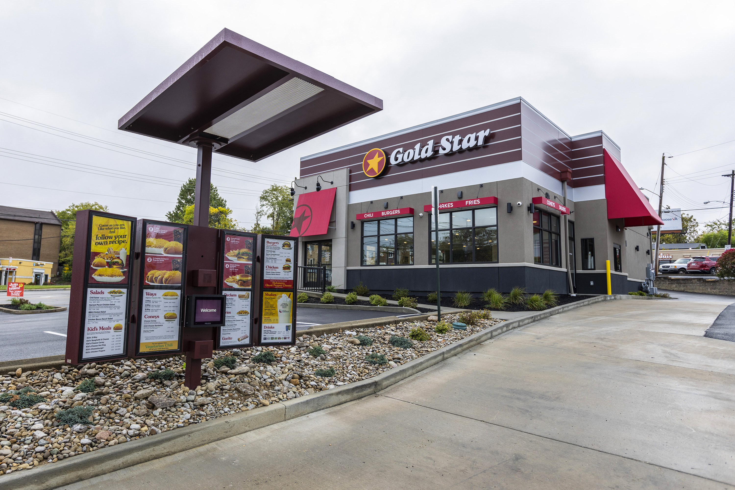 Gold Star Western Hills drive-thru after the remodel. 