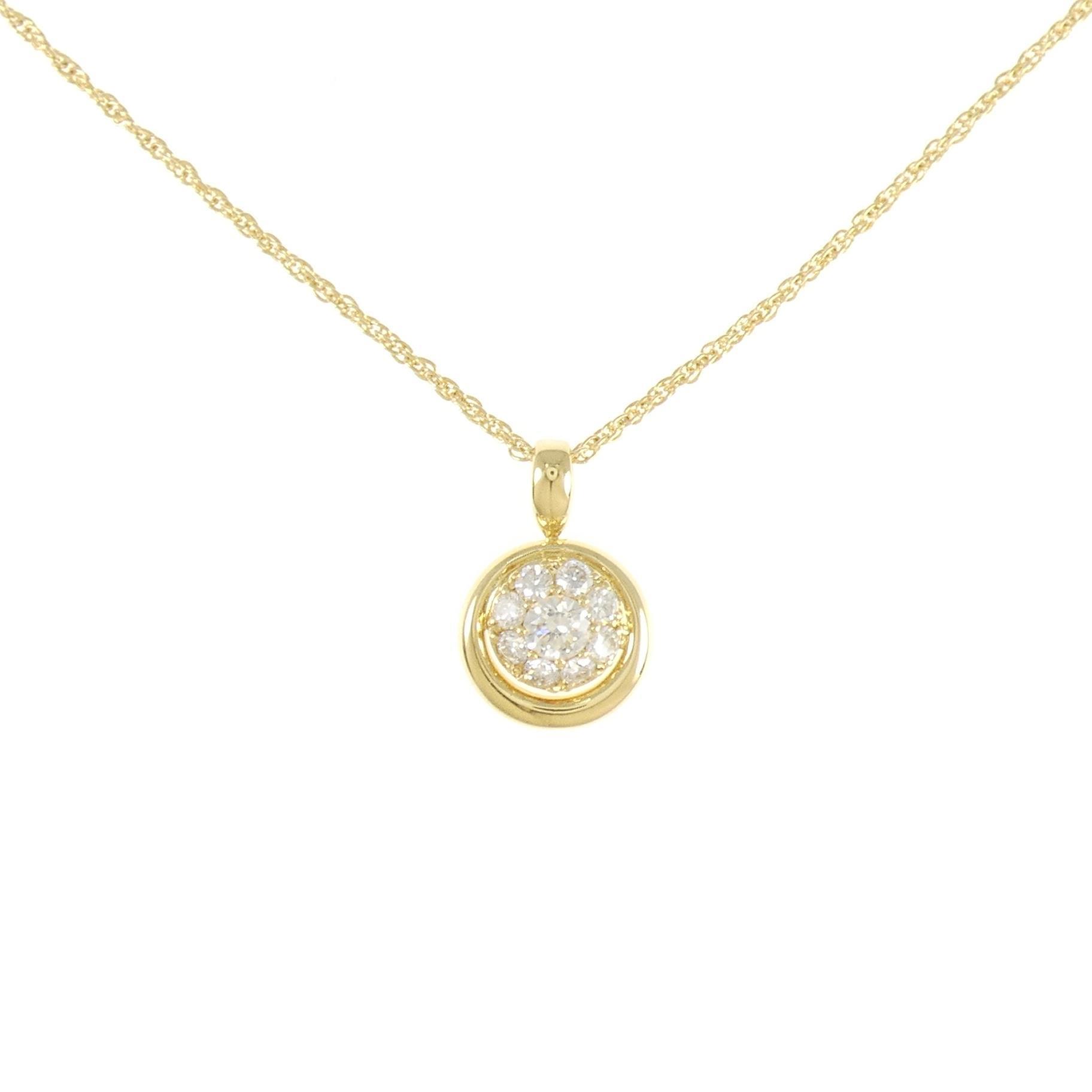 K18YG ダイヤモンド ネックレス 0.50CT
