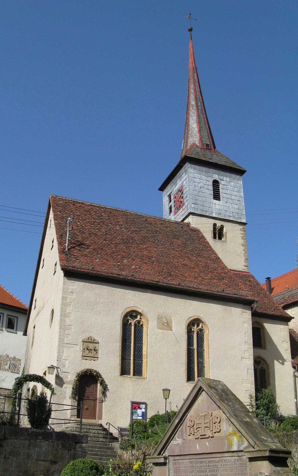 St. Bonifatiuskirche - Evangelische Kirchengemeinde Braunsbach, Schlossstraße 7 in Braunsbach