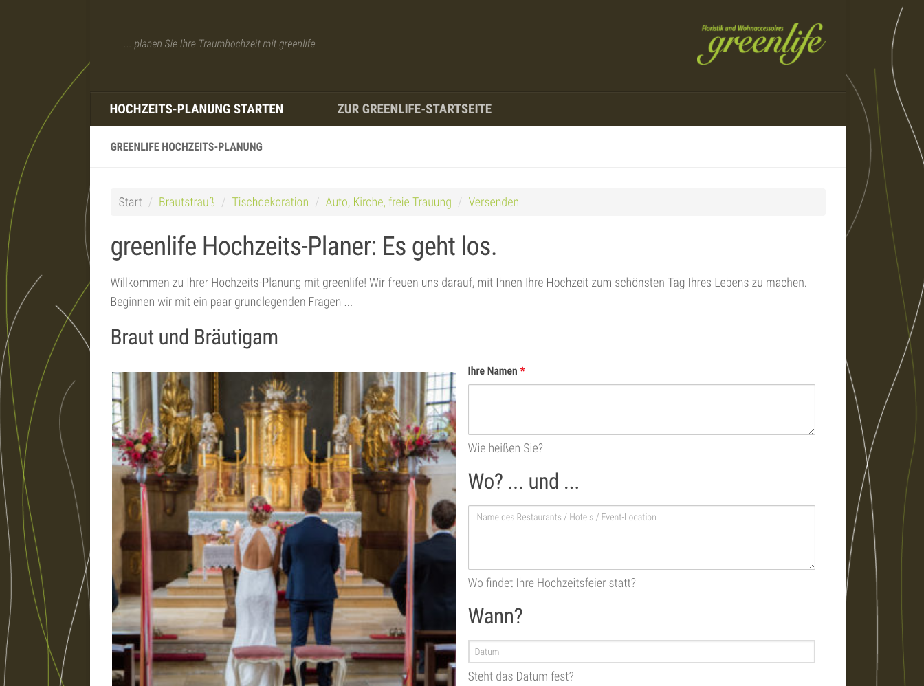 Bild 4 Floristweb in Kitzingen