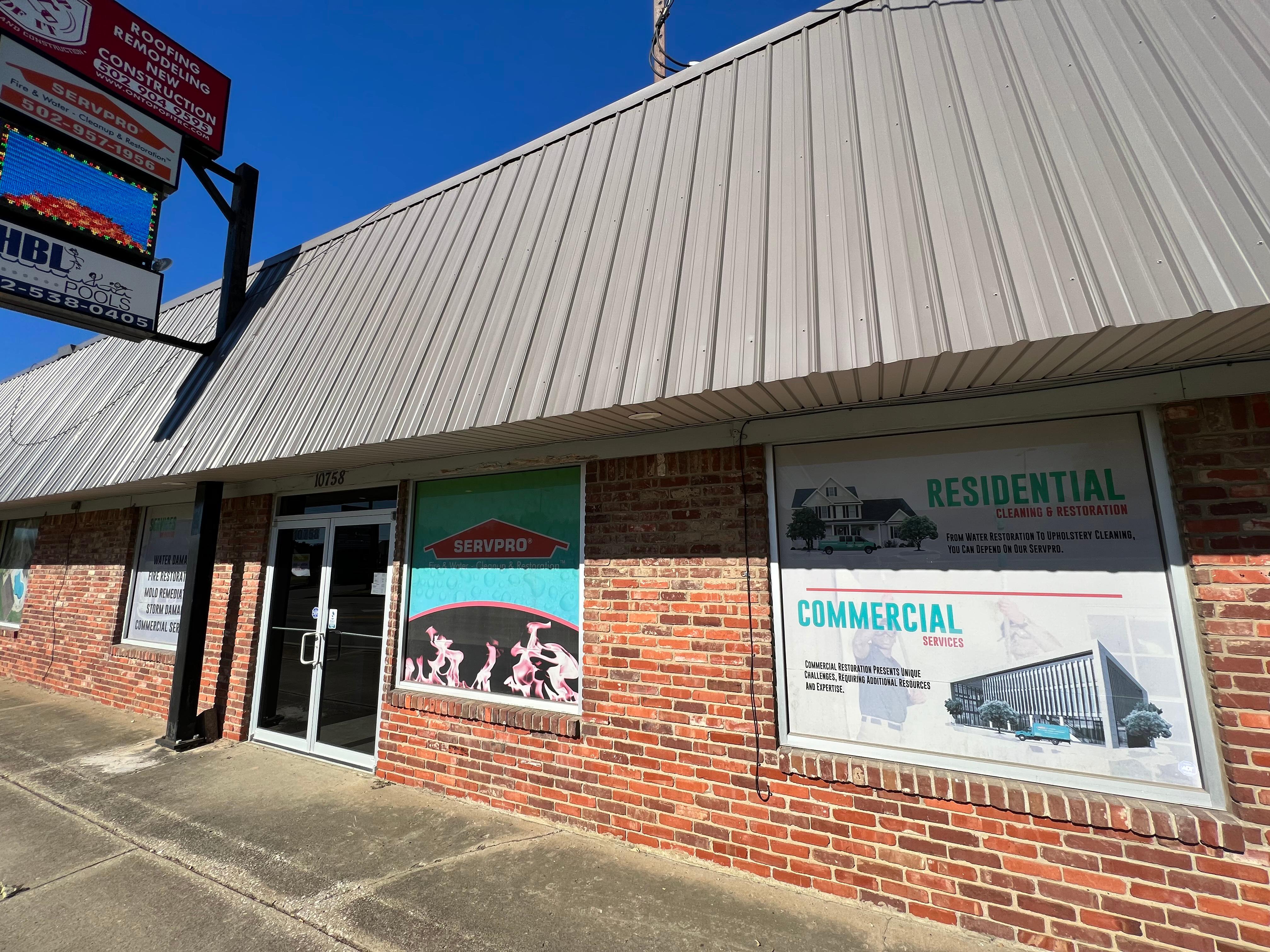 SERVPRO Store Front