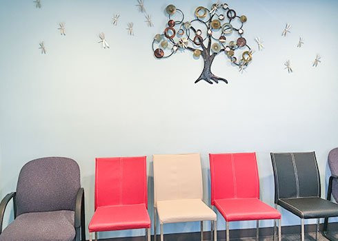 Accent Family Dental Waiting Room
