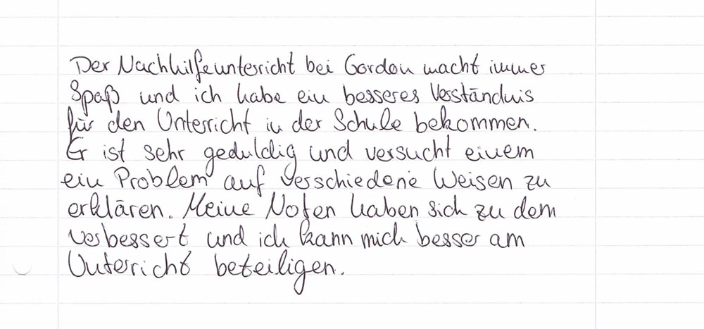 Kundenbild groß 16 Nachhilfe-Institut-Feider Essen