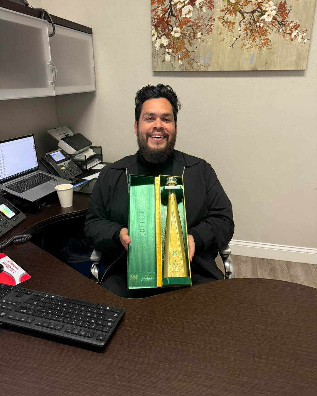 Congrats to our winner, Cris, on bringing home the win last Friday for our State Farm Games!