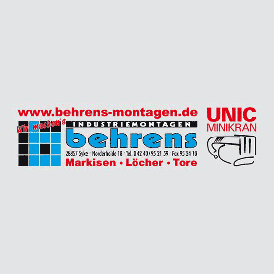 behrens Industriemontagen Logo