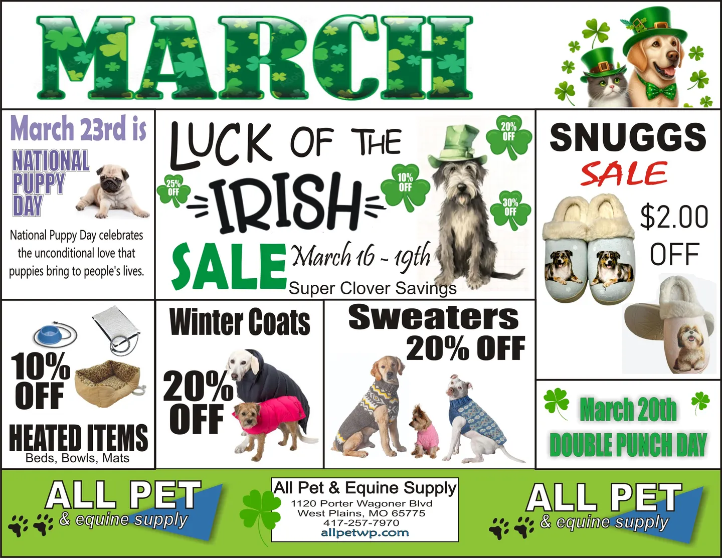 Image of Local Pet Event March sales 2026 Nearby