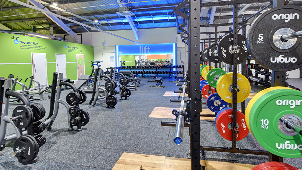 Free Weight Area The Gym Group Hinckley Hinckley 03003 034800