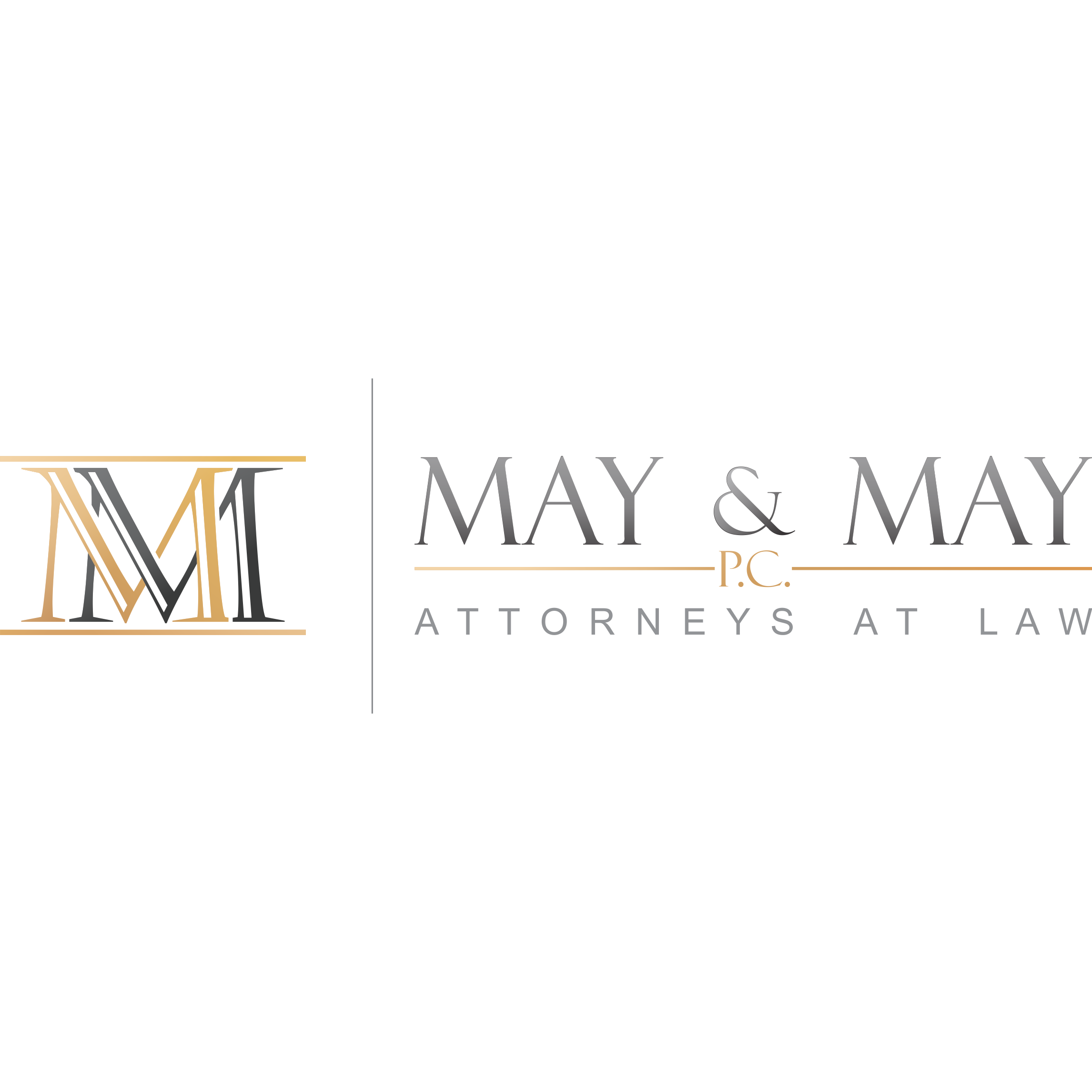 May and May, Attorneys at Law Logo