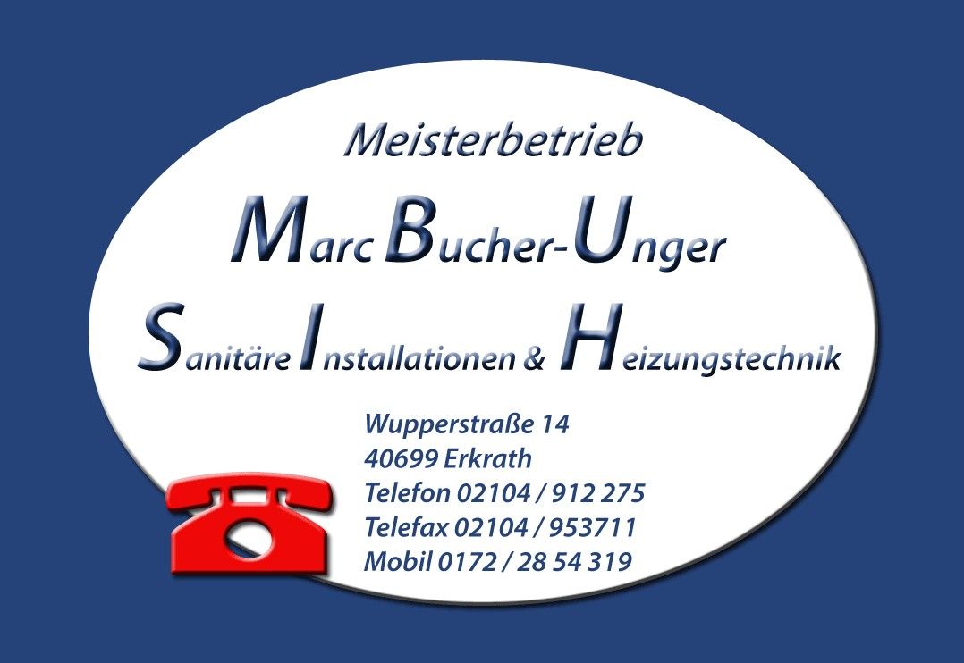 Meisterbetrieb Marc Bucher-Unger - Sanitär & Heizung, Wupperstr. 14 in Erkrath
